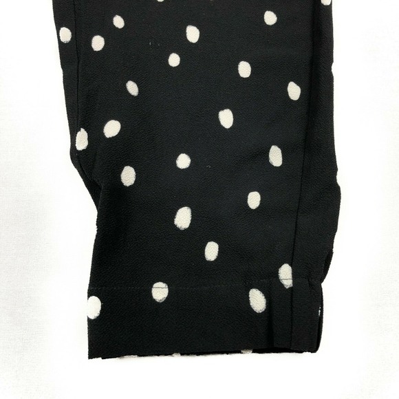 14th & Union Jogger Pants Black Inked Dots Sz M - Picture 6 of 8